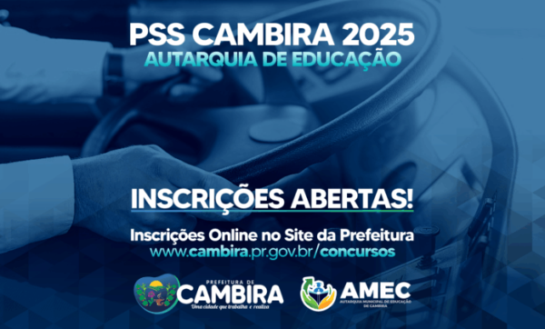 Prefeitura de Cambira abre Processo Seletivo para motoristas da Educação