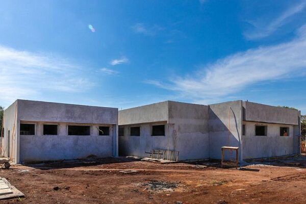 Obra da UBS Campinho em Arapongas chega a 59% de execução
