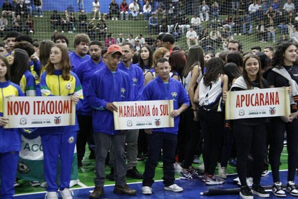 Jandaia do Sul realiza cerimônia de abertura da fase regional dos 71º Jogos Escolares do Paraná