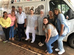 Castramóvel da AMUVI encerra atividades com 174 animais castrados em Jandaia do Sul