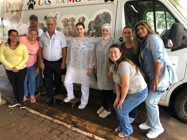 Castramóvel da AMUVI encerra atividades com 174 animais castrados em Jandaia do Sul