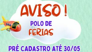 Arapongas promove pré-cadastro de famílias que desejam atendimento nos polos de férias