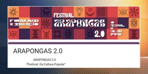 Chamamento de Artistas!!! Arapongas 2.0 – Festival da Cultura Popular