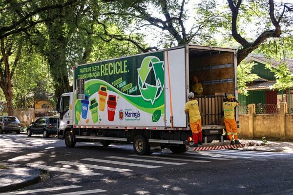 Prefeitura de Maringá amplia frequência da coleta seletiva e serviço de recolhimento de inservíveis