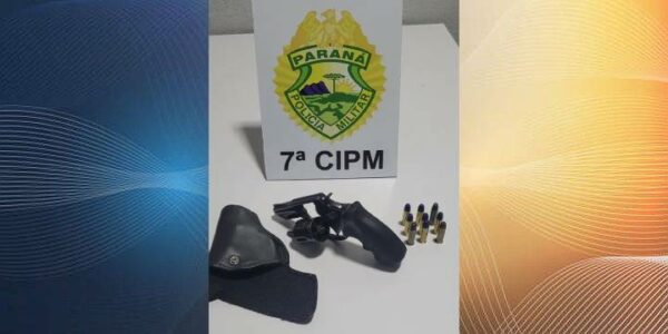‘Sócios’ são presos ao tentarem vender arma de fogo em Arapongas