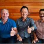 Prefeito Rildo e Vice-prefeito Elço de São Pedro do Ivaí participam da Assembleia Itinerante em Maringá