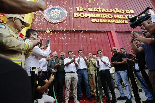 Investimento de R$ 12 milhões: Guarapuava ganha nova sede do Corpo de Bombeiros