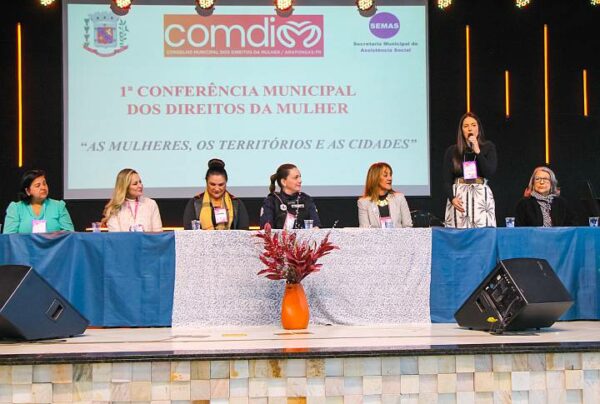 Primeira Conferência dos Direitos da Mulher de Arapongas debate “As Mulheres, os Territórios e as Cidades”