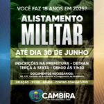 Atenção, jovens de Cambira!