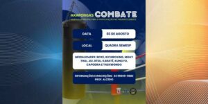 Abertas as inscrições para o 1º Arapongas Combate