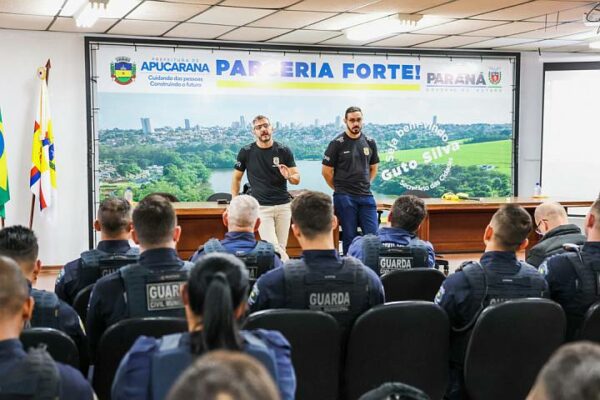 Guarda Civil Municipal de Apucarana é capacitada para ampliar integração com as forças de segurança