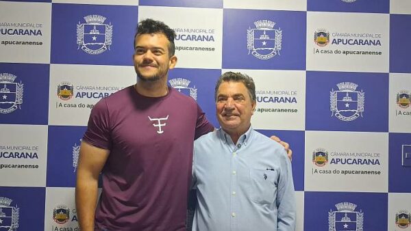 Sergio Onofre visita Câmara de Apucarana