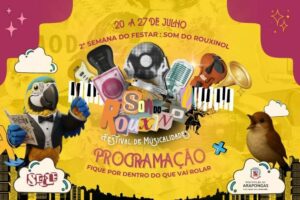 Arapongas divulga programação da segunda semana do Festar: Som do Rouxinol