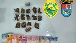 Adolescente é apreendido suspeito de tráfico de drogas em Arapongas