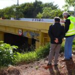 Prefeitura de Arapongas e DER buscam alternativa para liberar parcialmente o viaduto da Guaratinga