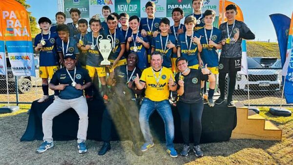 Arapongas conquista ouro na New Cup de Futebol Categorias de Base