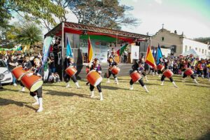 Ryukyu Koku Matsuri Daiko é uma das atrações da 9ª Festa do Ovo e do Abacate na Colônia Esperança em Arapongas