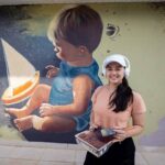 Após representar Apucarana na Holanda com apoio da prefeitura, artista retribui com arte sensível no Lar São Vicente de Paulo