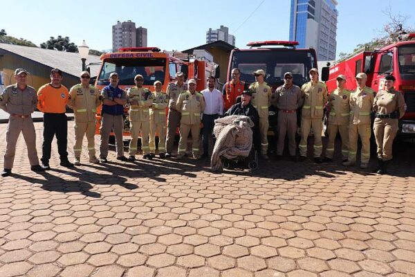 Defesa Civil de Arapongas é reforçada com mais um caminhão