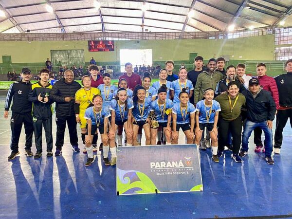 Futsal Feminino de Arapongas é campeão invicto dos Jojups garante vaga na Final Estadual