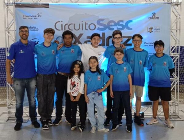 Arapongas domina tabuleiros e conquista títulos no Circuito Sesc de Xadrez