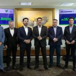 Delegado Jacovós e Rodolfo Mota acompanham liberação de recursos para pavimentação em Apucarana