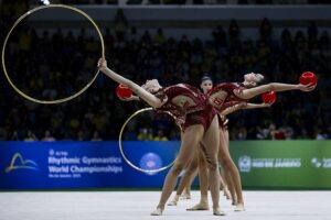 Ginástica rítmica: com atletas do Paraná, Brasil encerra Mundial com melhor resultado da história