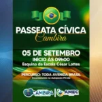 Cambira realiza Passeata Cívica em celebração à Pátria
