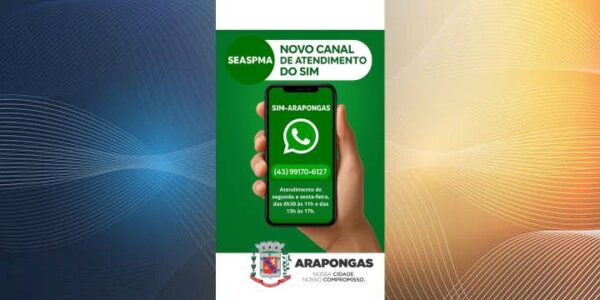 Serviço de Inspeção Municipal de Arapongas tem novo canal de atendimento pelo WhatsApp
