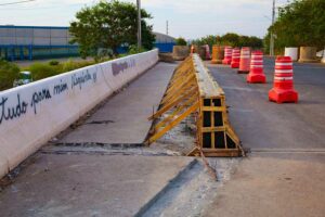 Viaduto da Rua Guaratinga, em Arapongas, passa por reforma
