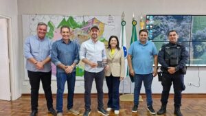 Em visita a Rodolfo Mota, prefeita de Cambira convida apucaranenses para Expocam 2025