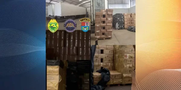 Operação prende 6 e apreende 780 mil maços de cigarro em Arapongas