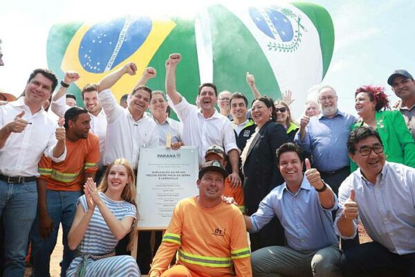 Governador inaugura duplicação da PR-445 de Mauá da Serra a Lerroville e autoriza último lote