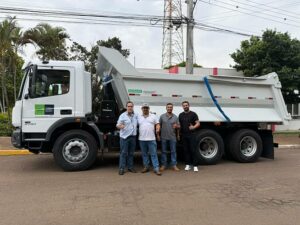 Prefeitura de Califórnia compra caminhão 0km para reforçar trabalhos da Secretaria de Meio Ambiente e Agricultura